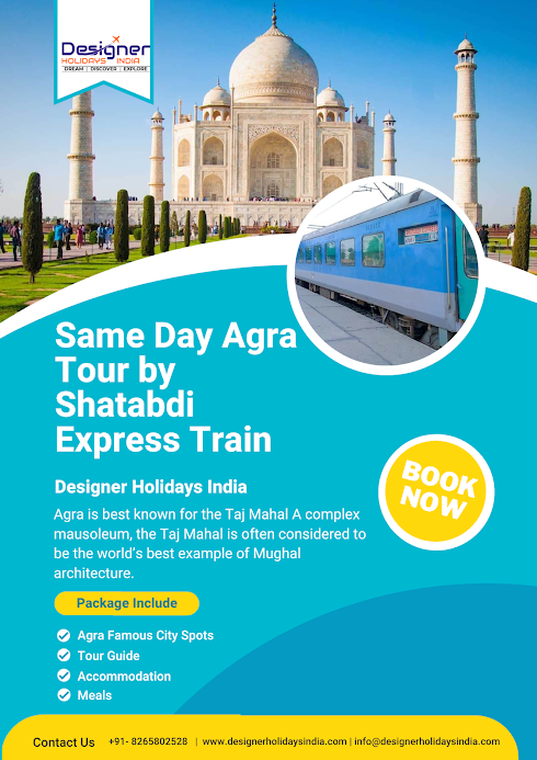 Read more about the article Discover the Amazing Taj Mahal Tour by Train (Shatabdi Express)